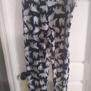 Pajama polar bear set